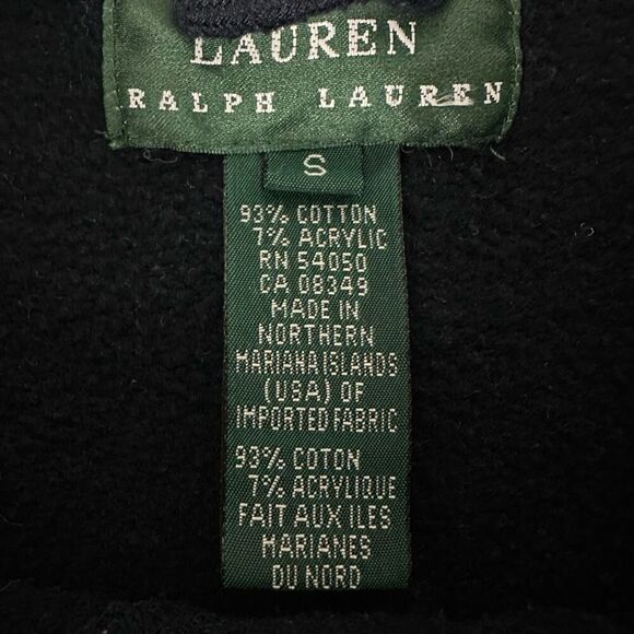 Lauren Ralph Lauren Navy Sweatshirt Size Small - Picture 4 of 4